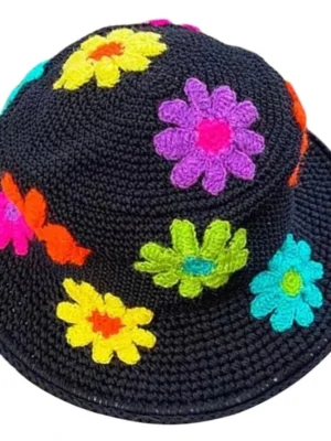 Floral Wide Brim Sun Hat