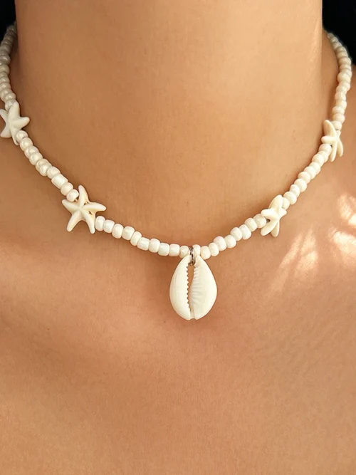 Starfish Choker Necklace for Women